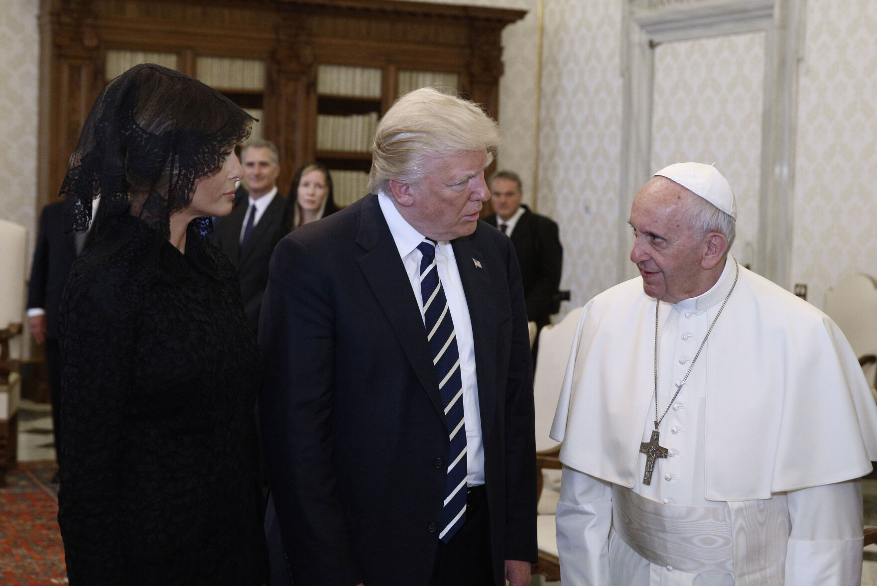 Meeting the pope